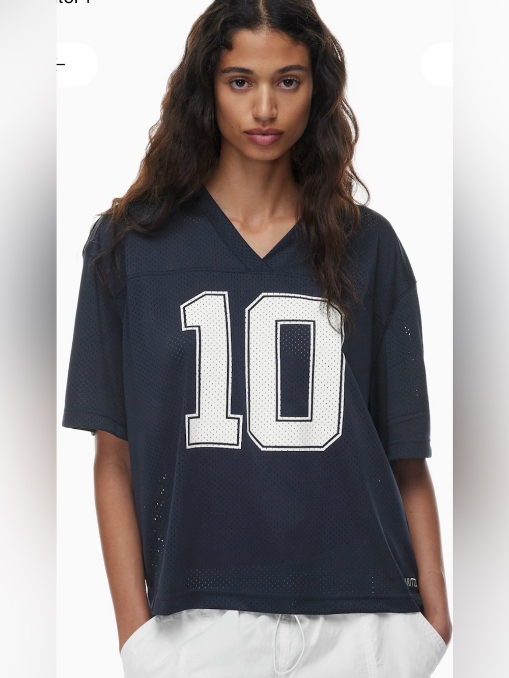 Aritzia Endgame Jersey – blue Size Small